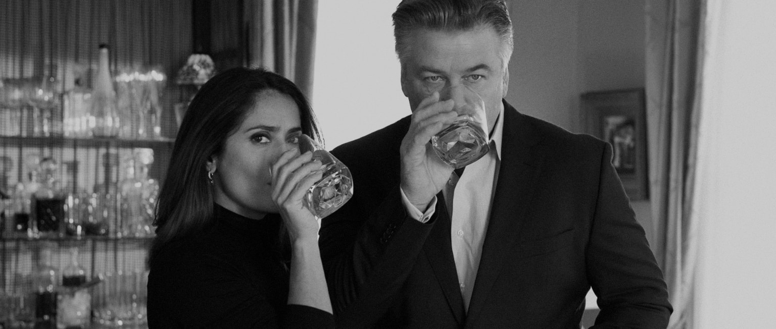 Drunk Parents - Directed by Fred Wolf - Starring Alec Baldwin, Salma Hayek, Jim Gaffigan, Bridget Moynahan, Joe Manganiello, Ben Platt, Treat Williams, and Natalia Cigliuti